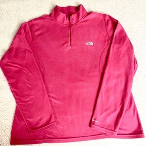 The North Face Magenta Fleece Half-Zip
